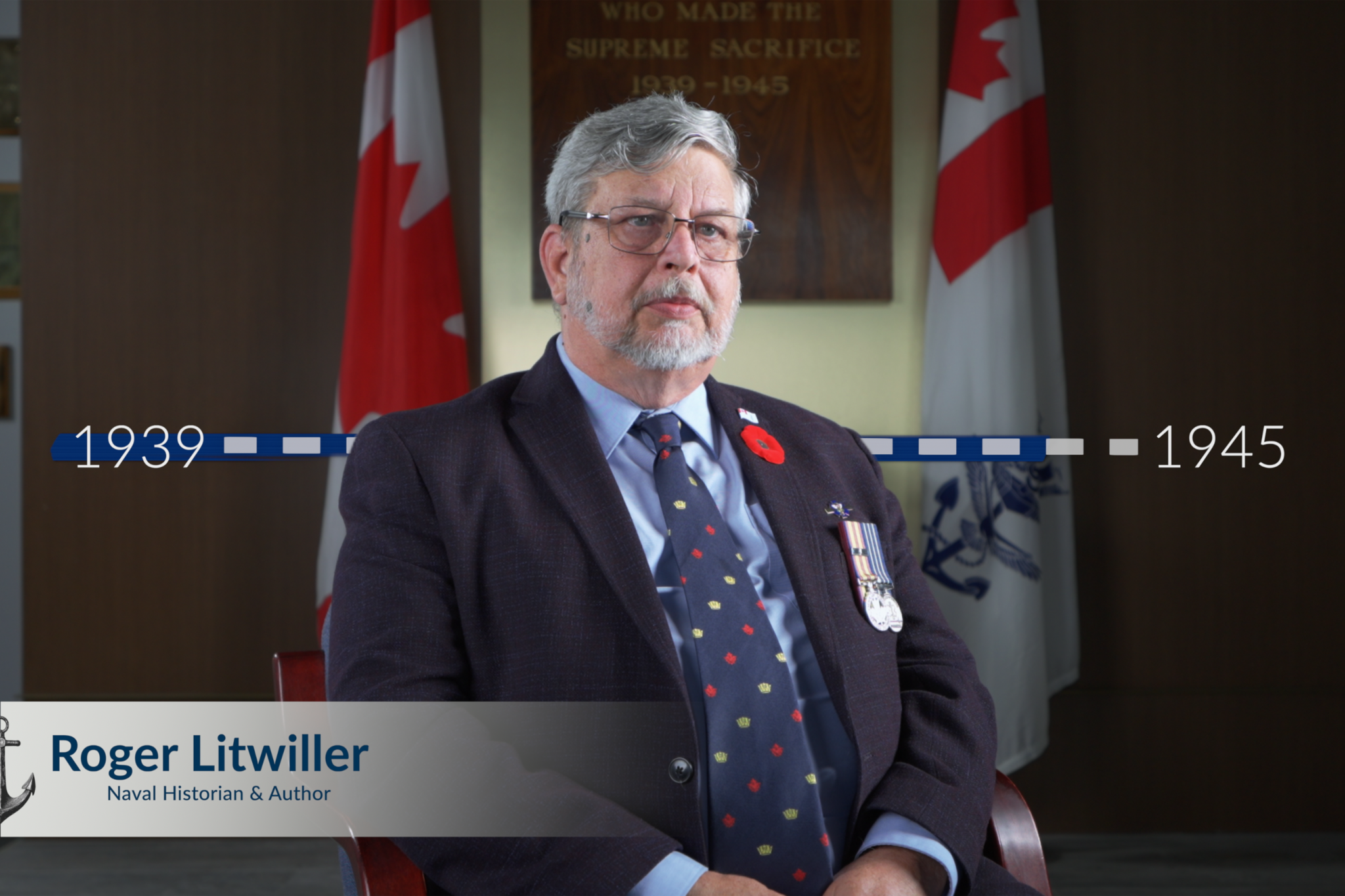 About Us | Everlasting Studios – Preserving Memories 5 Roger Litwiler speaking about the Battle of the Atlantic at Prevost